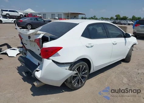 2017 Toyota Corolla Se from USA, damaged, VIN 5YFBURHE6HP732779